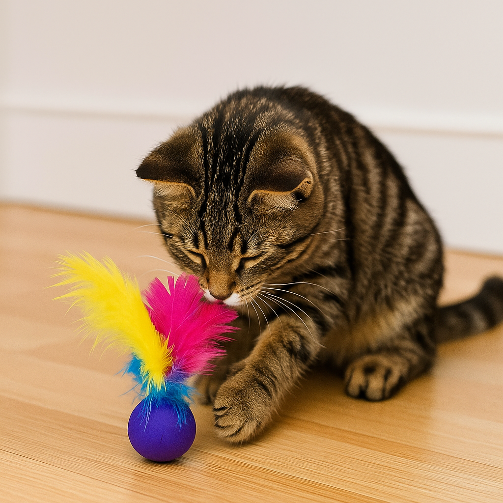 Bola Maciça com Pena