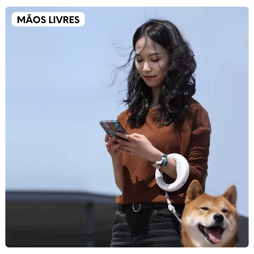 Guia Retrátil Mãos Livres