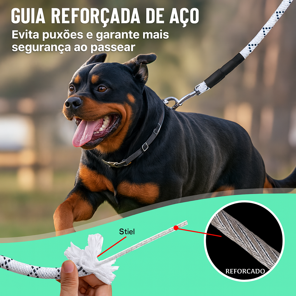 Guia Luminosa para cães