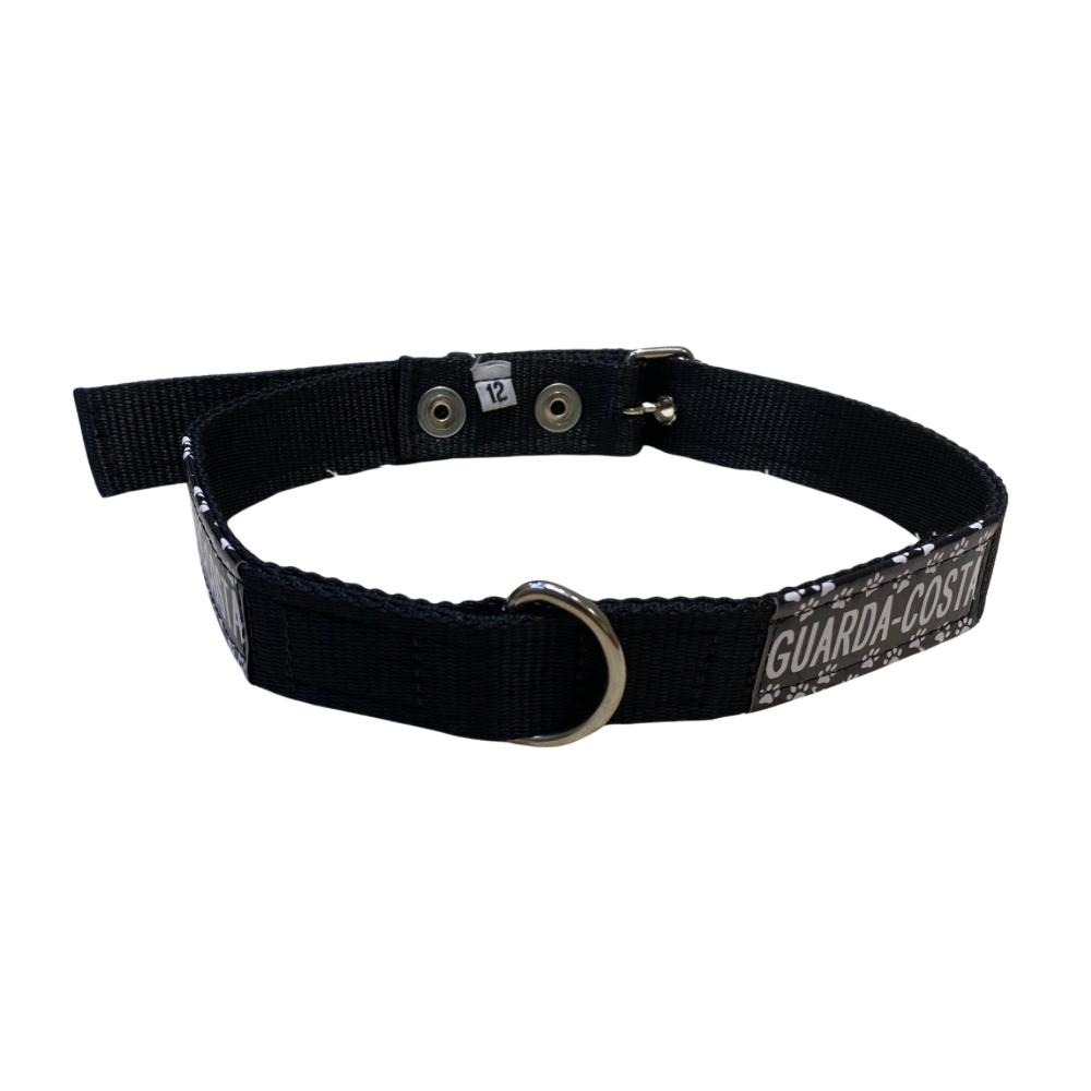 Coleira Segurança/Guarda-Costas Nylon Especial