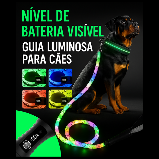 Guia Luminosa para cães