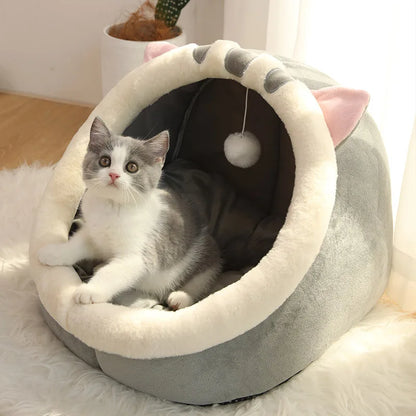 Cama Para Gatos Desenho Animado Lavável e Super Confortável